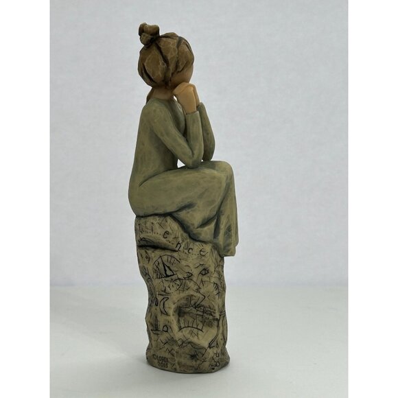 Willow Tree Patience Susan Lordi Minimalist Simple Reflection Peace Calm Time - Picture 2 of 7